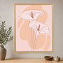 Wallity Pintura Decorativa en Lienzo Enmarcada 70 x 95 cm